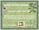Sushi In The Sukkah